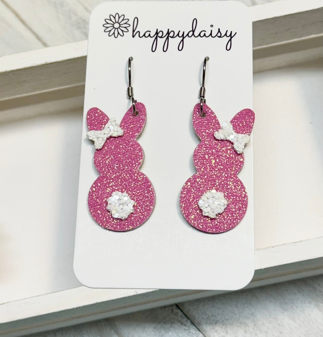 Easter Bunny - Pink Dangle