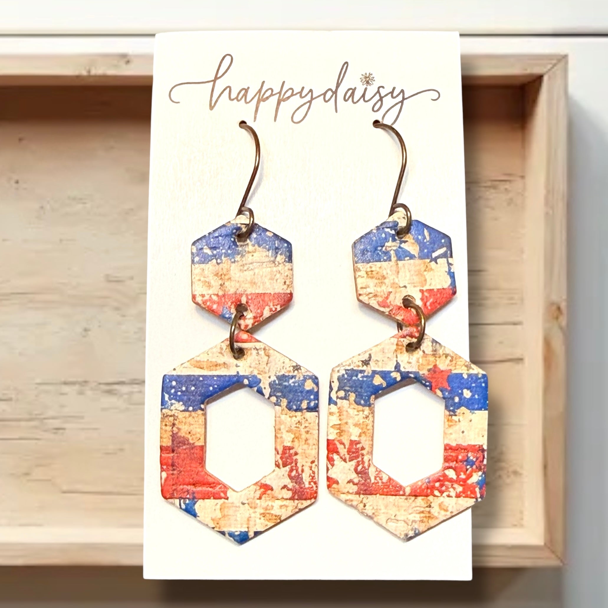 Rustic Glory Jade Earrings