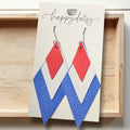 Red, White, & Blue Maven Earrings